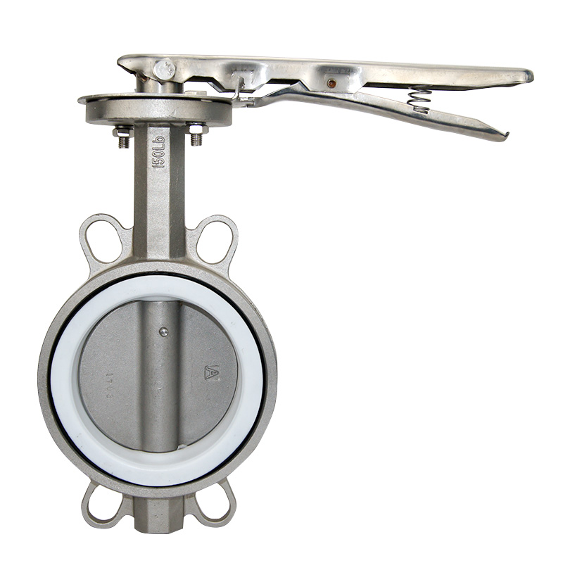 SS PTFE butterfly valve