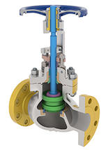 Cast HF Acid globe valves