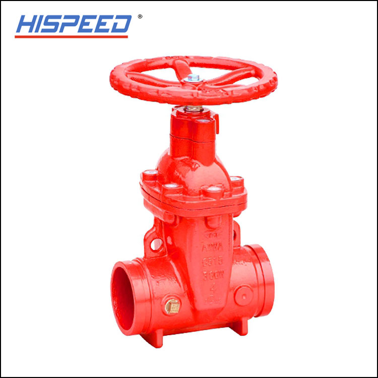 Non-Rising Stem Resilient-Seated(NRS) Gate Valve(Grooved End)